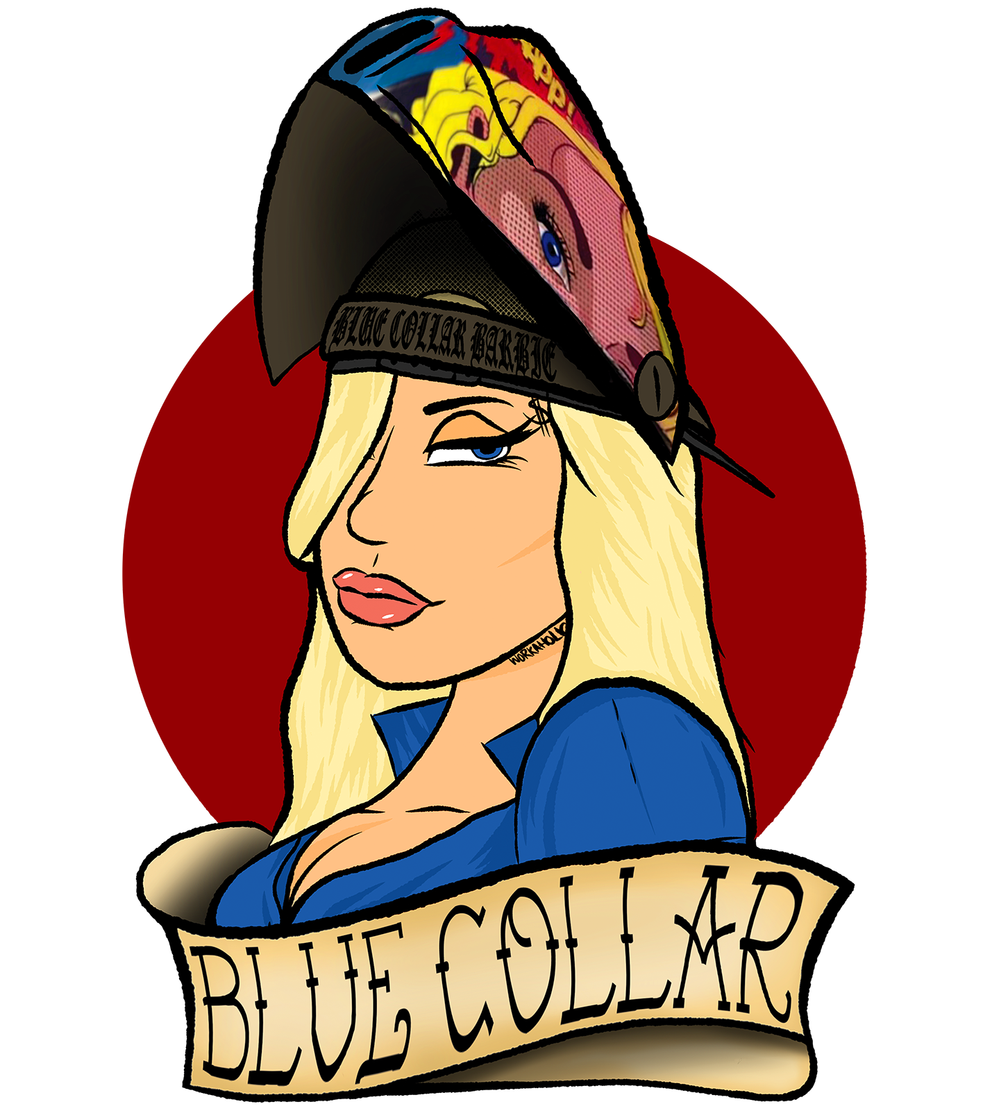 BCB Sticker Pack – The Blue Collar Barbie