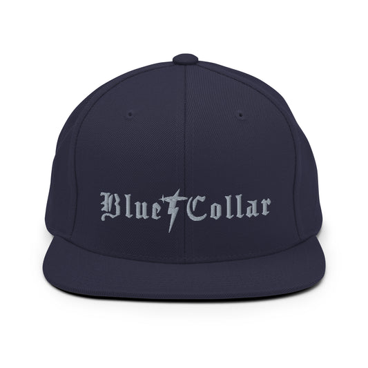 Blue Collar Snapback Hat